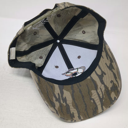Outdoor Cap Snapback Green One Size Camo Kelli's Catering Fish Logo Hat
