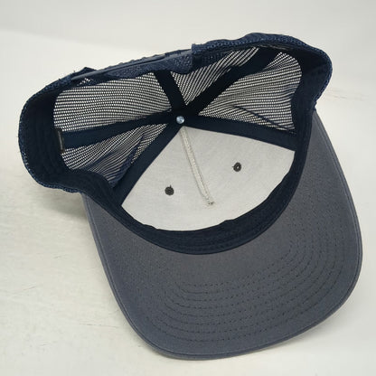 Richardson Trucker Hat Blue One Size ZND Temporary Fence Solutions Mesh Patch