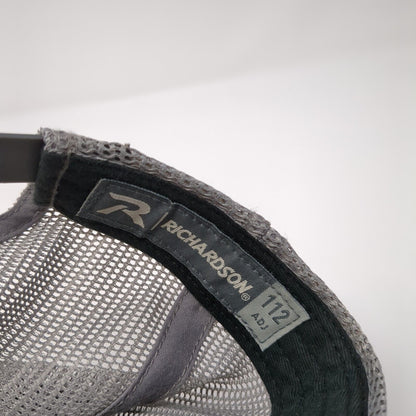 Wild Snapback 112 Trucker Hat Black One Size Adjustable Mesh Back Richardson