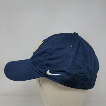 Nike 1Size Men's Slideback Hat Blue OS West Virginia Mountaineers Logo