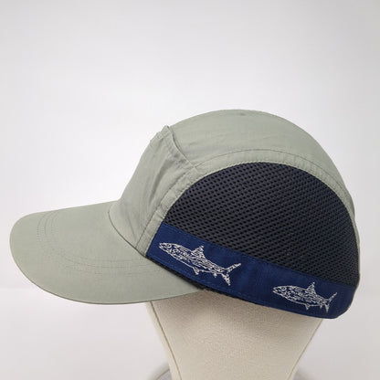Columbia Unisex Strapback 5 Panel Cap Green One Size Adjustable Breathable Blank