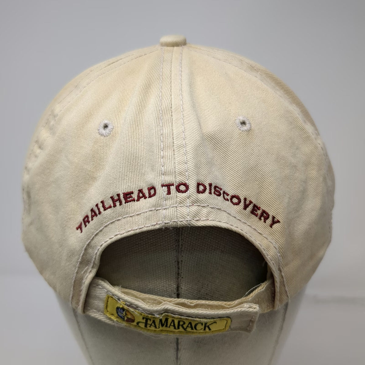 The Game Baseball Cap Beige One Size Tamarack Trailhead Discovery Strapback Hat