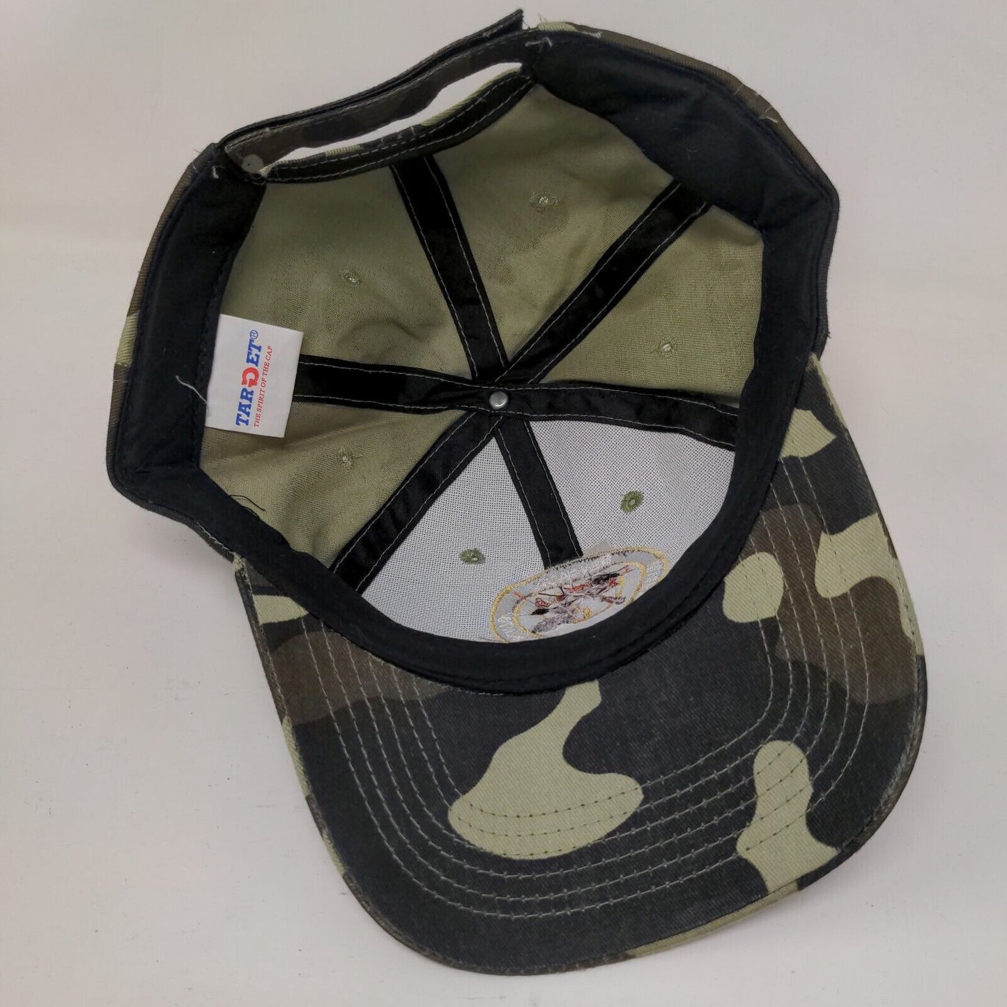 Bencaca Clube De Caca De Sao Bento Strapback Hat Camouflage OSFA 6 Panel Target