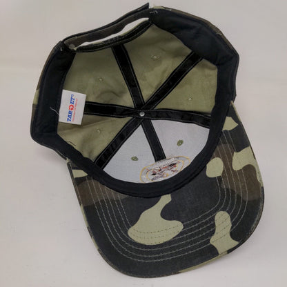 Bencaca Clube De Caca De Sao Bento Strapback Hat Camouflage OSFA 6 Panel Target