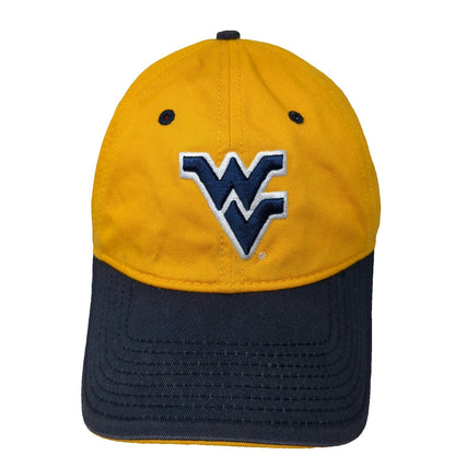 West Virginia Mountaineers NCAA The Game Cap Hat Yellow Blue One Size Slideback