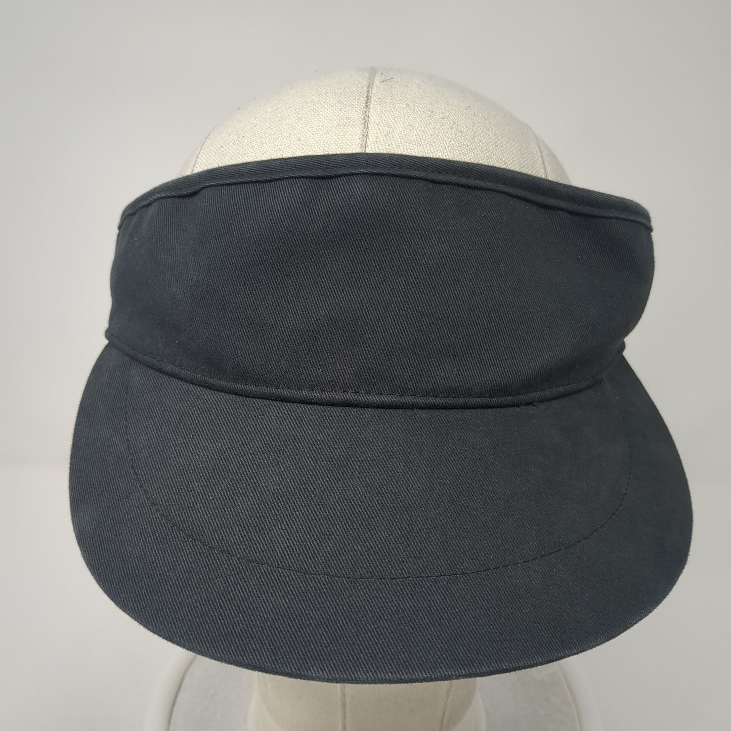 Adidas Slideback Visor Hat Black One Size Adjustable Solid Outdoor