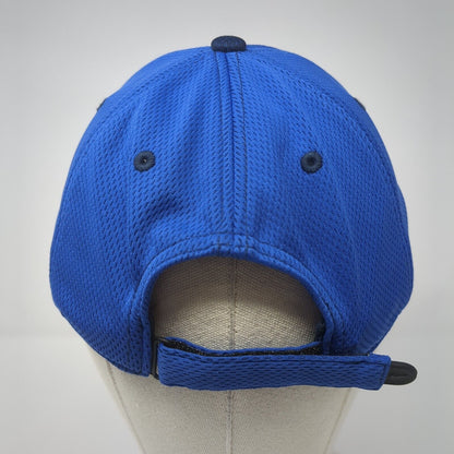 Nike Strapback Hat Blue One Size Adjustable Embroidered Just Do It Polyester