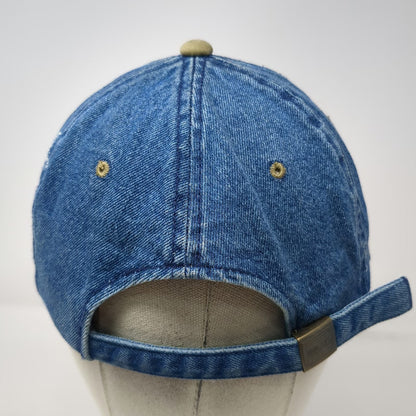 YoungAn Baseball Cap Blue Beige One Size Carfinders Mission Tx Strapback Hat