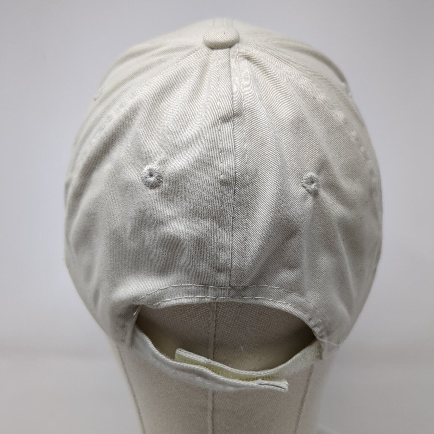 Eupen Strapback Hat Tan OSFA Adjustable Embroidered 6 Panel Hammette Sharp