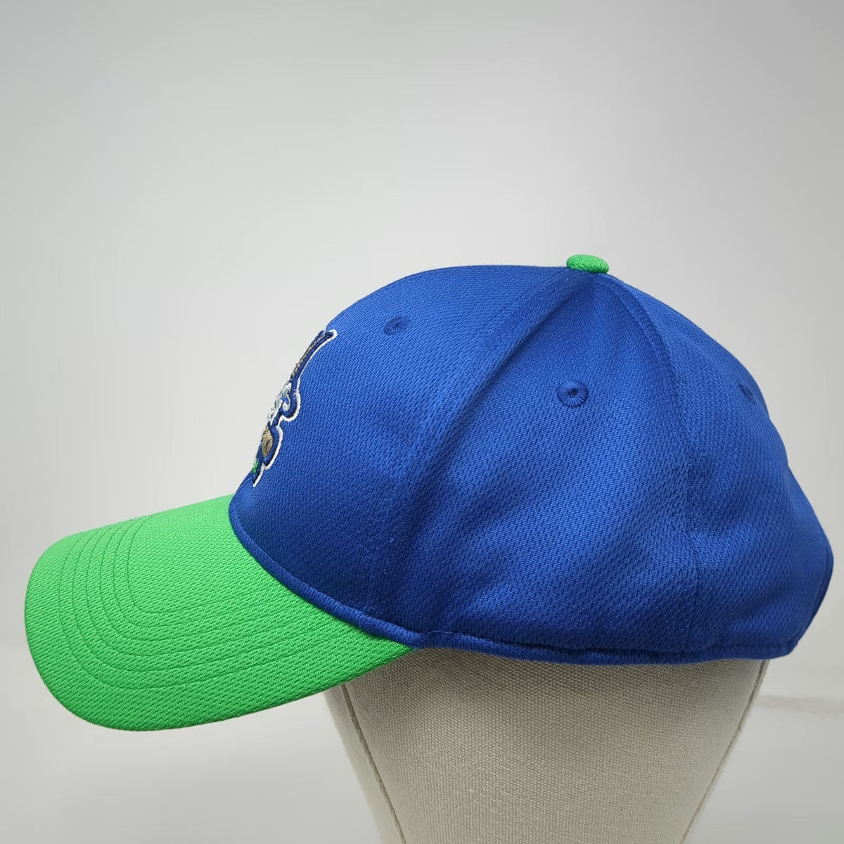 Hartford Yard Goats MiLB OC Sports Blue Green One Size Curved Brim Logo Hat Cap