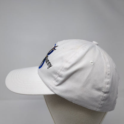 Bugs Bunny Stretch Fitted Hat White One Size Embroidered Looney Tunes