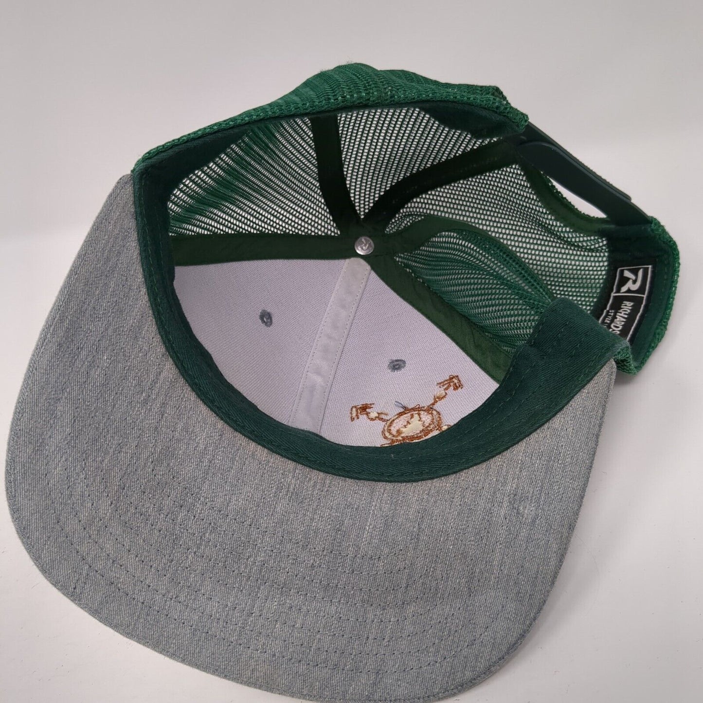 Arrow Logo Snapback Mesh Back Trucker Hat Multi One Size Richardson