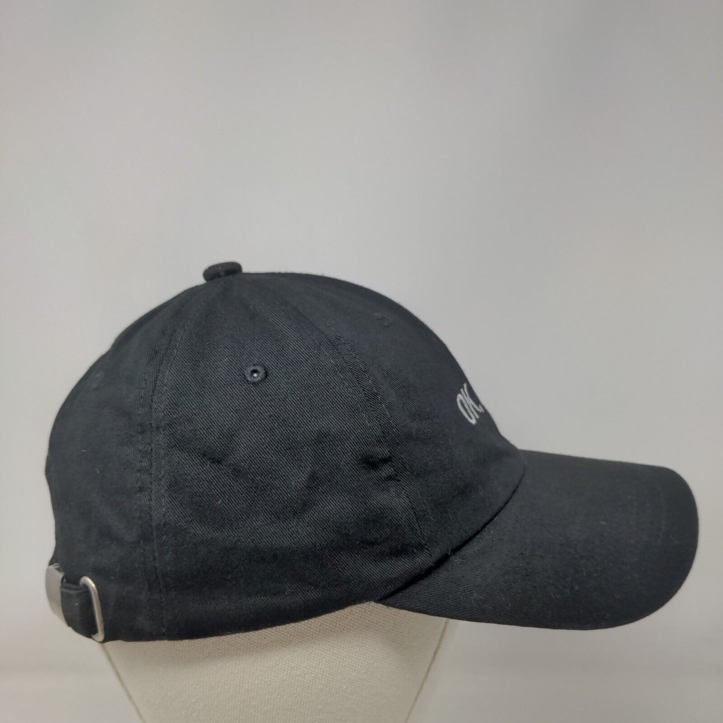 Ok, And? Slideback Hat Black One Size Embroidered Adjustable 6 Panel