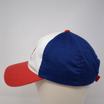 American Flag Slideback Hat Multi One Size Adjustable Colorblock Outdoor