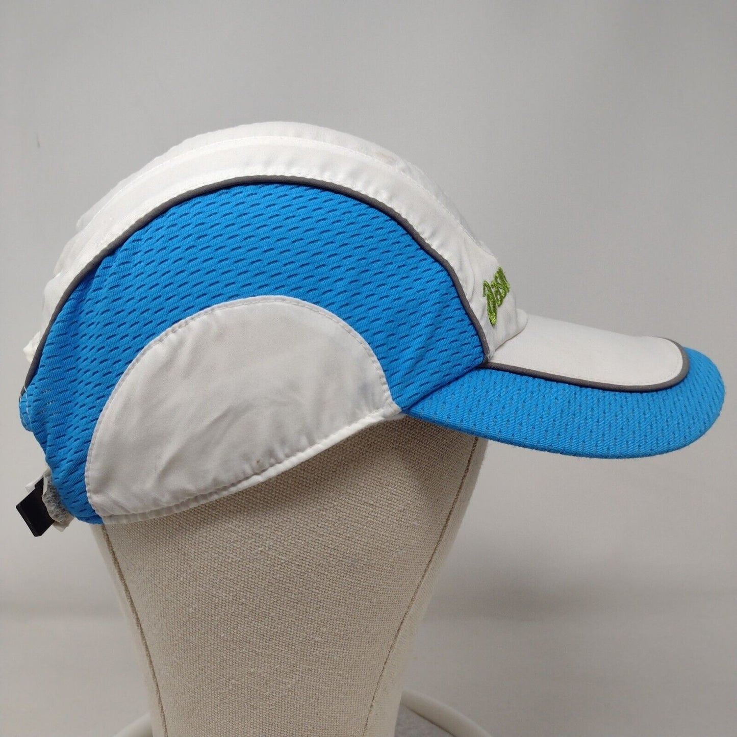 Asics Strapback Hat Multicolor OSFA Adjustable Mesh Trim Embroidered
