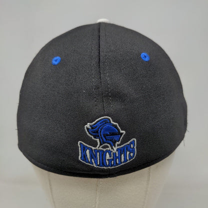 The Game Pro Men's Fitted Hat Black Small Embroidered SJ Knights Logo