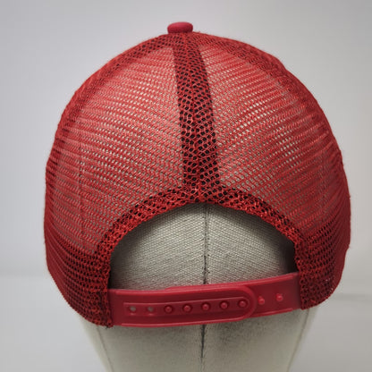 Sprint Texas Roadhouse Red One Size Trucker Hat Mesh Back Snapback Embroidered