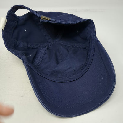 No Boundaries Baseball Cap Blue Red White One Size Cotton Slideback 1992 Hat