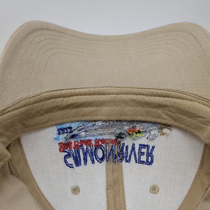 OTTO Salmon River Jet Boat Races 2022 Beige OS Baseball Cap Cotton Strapback Hat