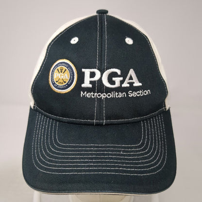 Ahead Baseball Cap Black One Size PGA Metropolitan Junior Tour Golf Hat Ernst
