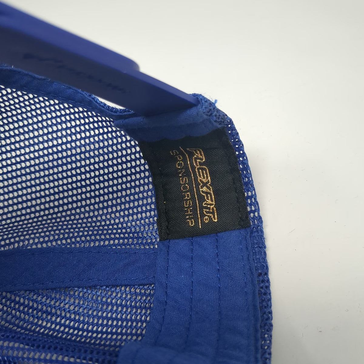 TravisMathew Trucker Hat Blue One Size Pineapple Print Mesh Back Snapback Golf