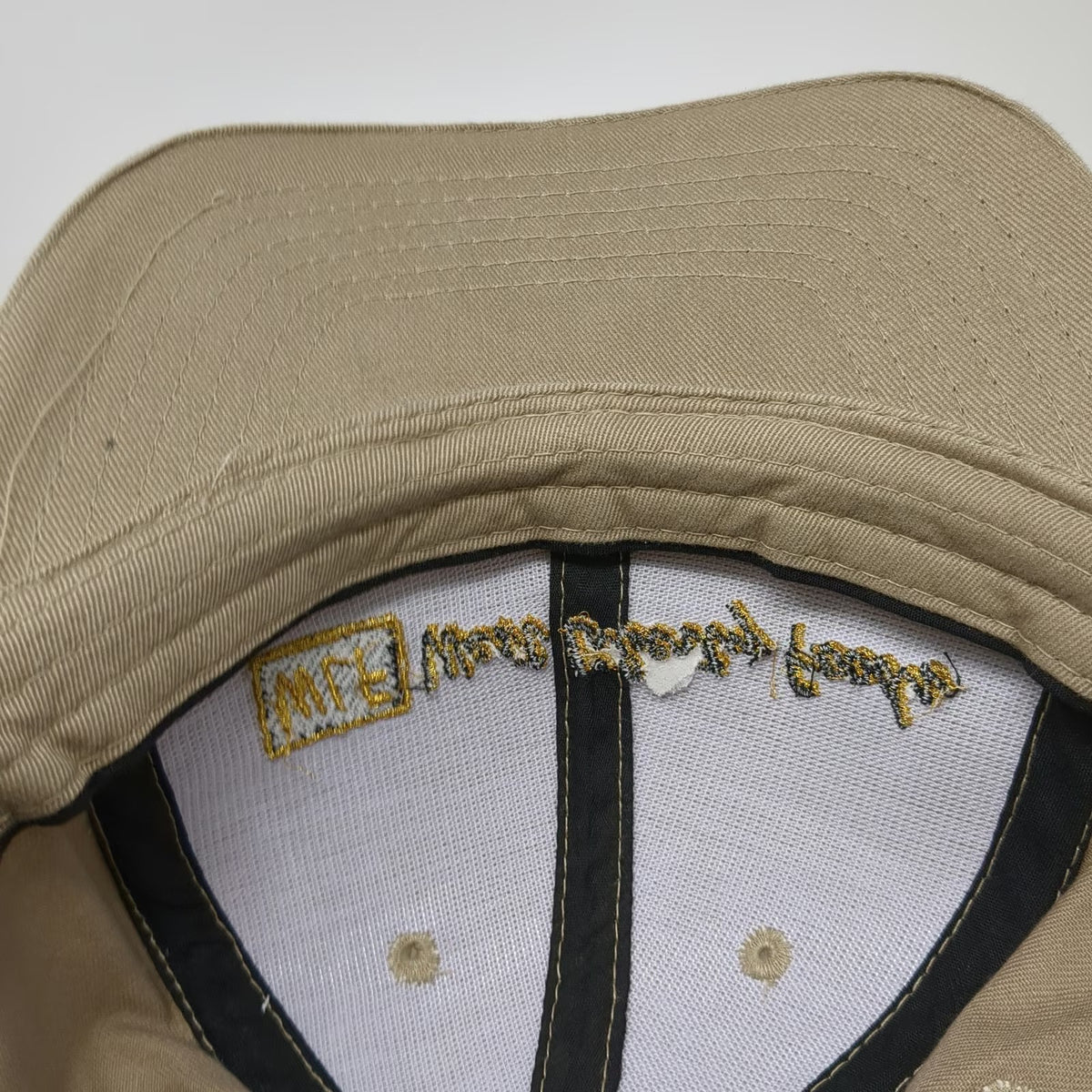 Norwood West Liberty Foods Baseball Cap Beige One Size Slideback Cotton Hat
