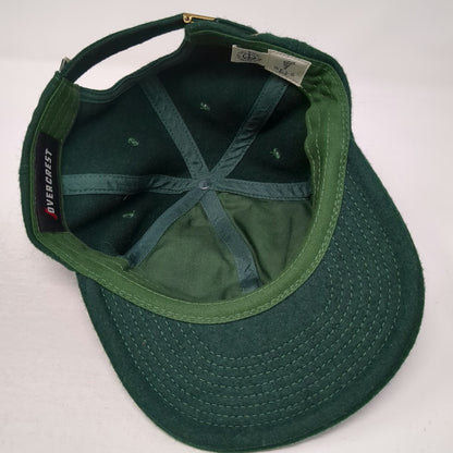Overcrest SportsCar Vacationland Baseball Cap Green One Size Wool Slideback Hat