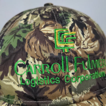 Carroll Fulmer Logistics Strapback Hat Camo OSFM Embroidered Otto