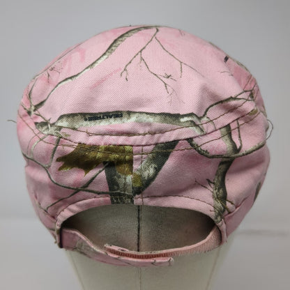 RMEF Army Cap Pink One Size Realtree Camo Elk Foundation Hunting Adjustable Hat