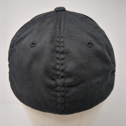 Safe+Dry Ultra Clean Fitted Hat Black S/M Flexfit Embroidered 6 Panel Yupoong