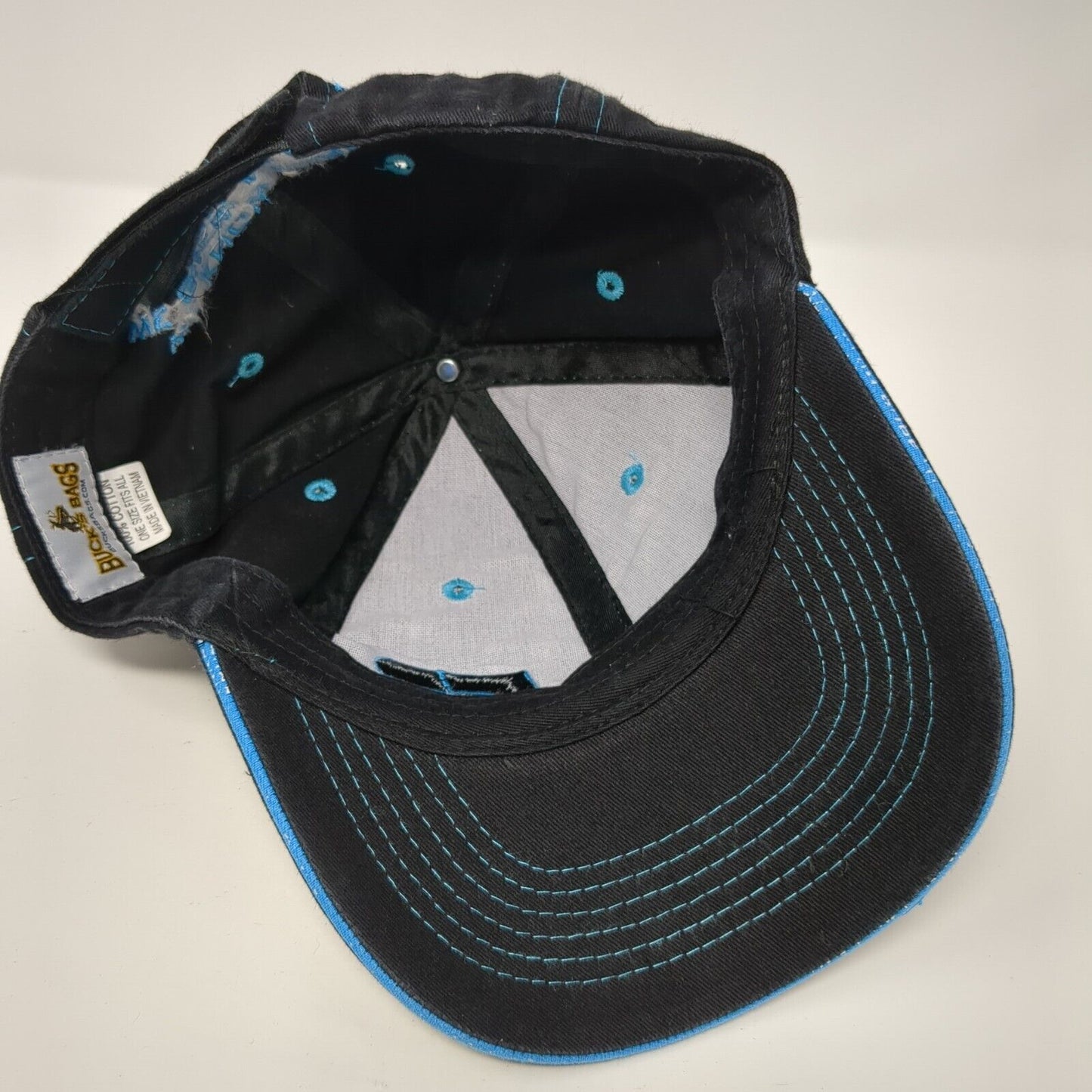 Farm Bureau Ins. Strapback Hat Black One Size We Know Idaho Adjustable