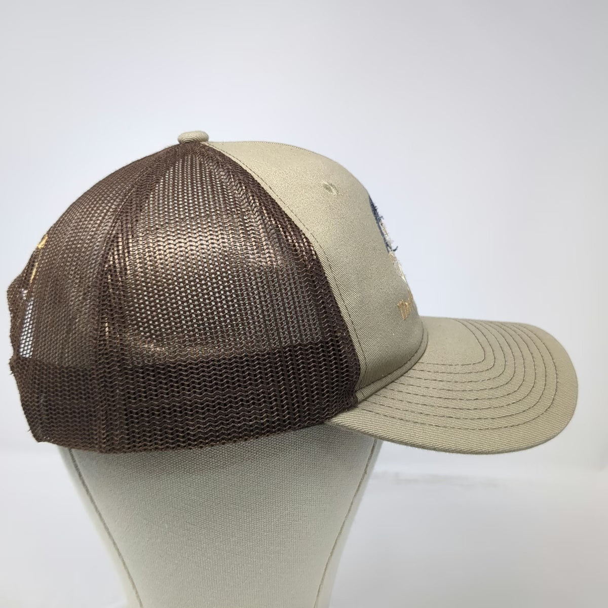 Port Authority Trucker Hat Brown One Size Peregrine Fund Falcon Bird Mesh Hat
