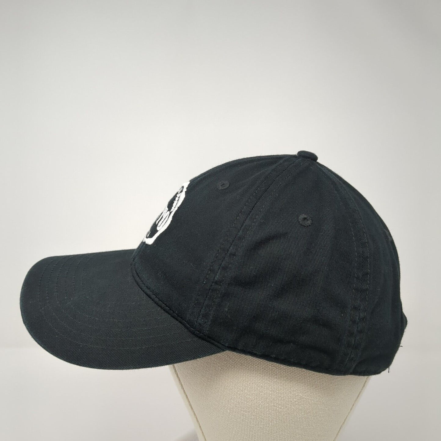 Portland Maine Otto Pizza Slideback Baseball Cap Black OS Adjustable Econscious