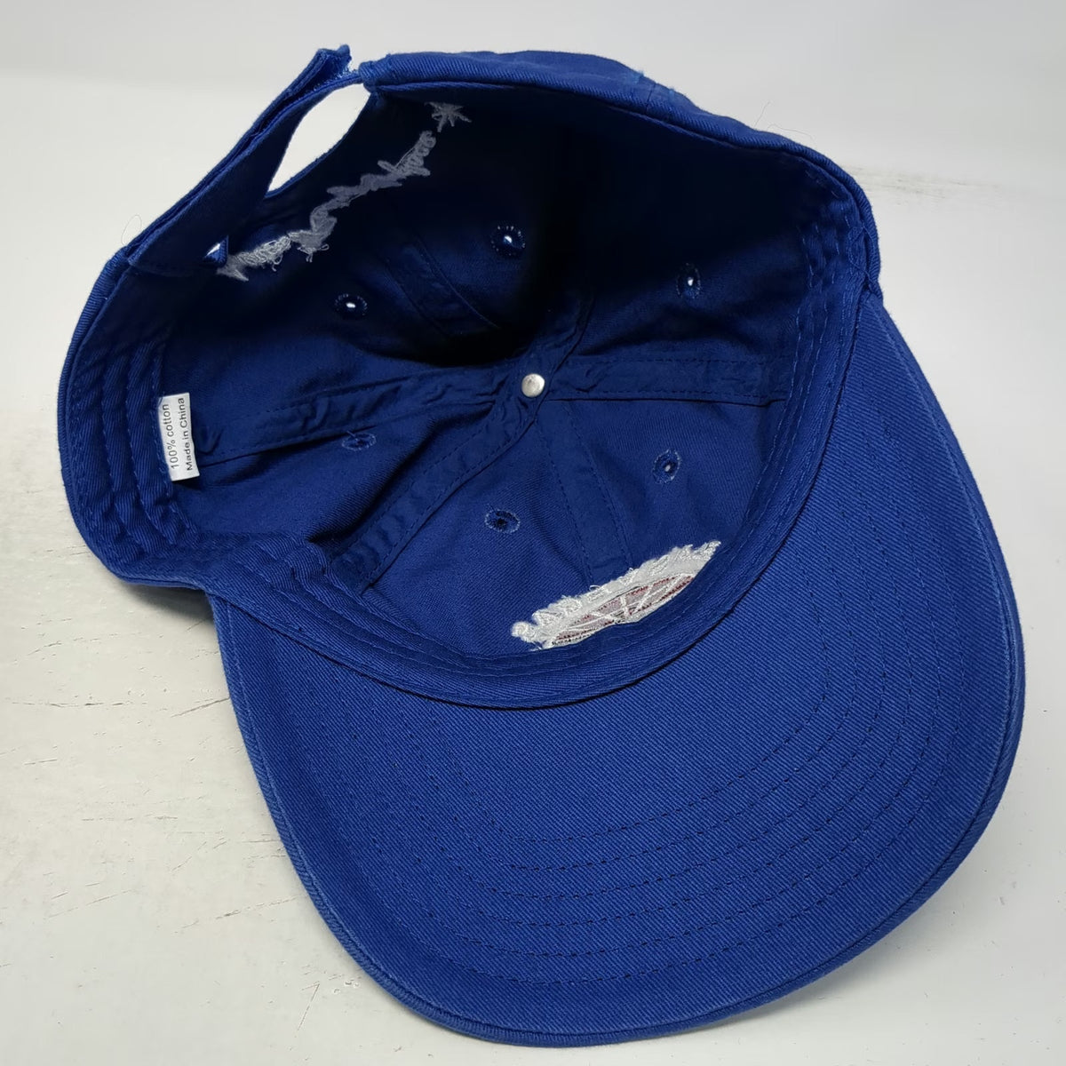 Las Vegas Motor Speedway Blue One Size Baseball Cap Hat Strapback Cotton Racing