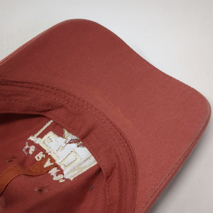 Ouray Grand Teton Distillery Red Baseball Cap Hat One Size Strapback Mountain