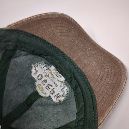 Blue 84 Baseball Cap Green Brown One Size Joseph Oregon Bear Patch Slideback hat