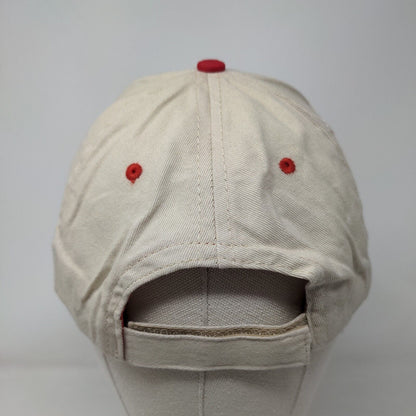 UGWA Strapback Hat Tan OSFA Embroidered Adjustable 6 Panel Hit Wear