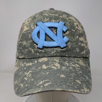 '47 Brand Mens Slideback Hat OSFA Camo Embroidered North Carolina Tar Heels Logo