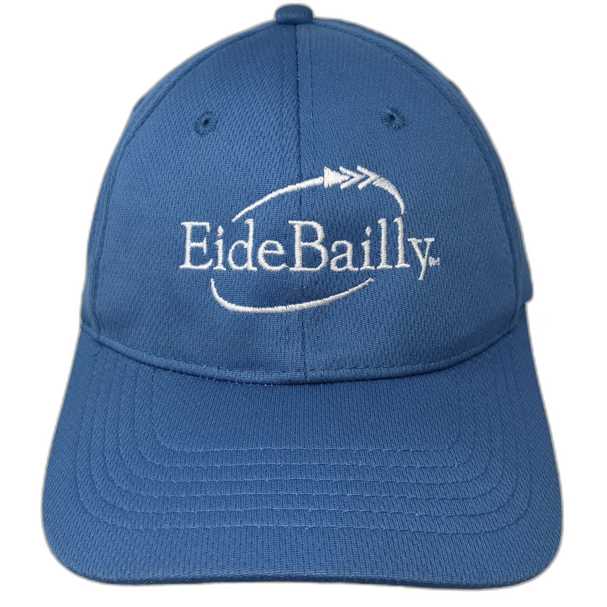Sport-Tek Baseball Cap Blue One Size Adjustable Strapback Polyester Logo Hat