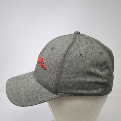 Pukka Baseball Cap Gray M Fitted Jug Mountain Ranch Heathered Stretch Fit Hat