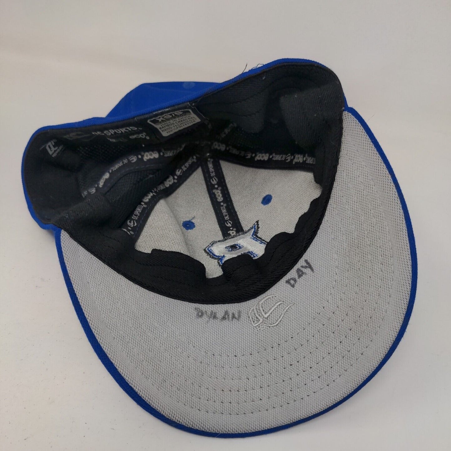 OC Sports Men's Fitted Hat Blue XS-S Embroidered B Cougars Proflex