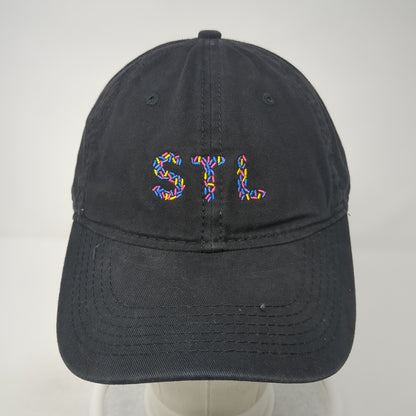 STL St. Louis Soda Fountain Slideback Hat Black One Size Sportsman