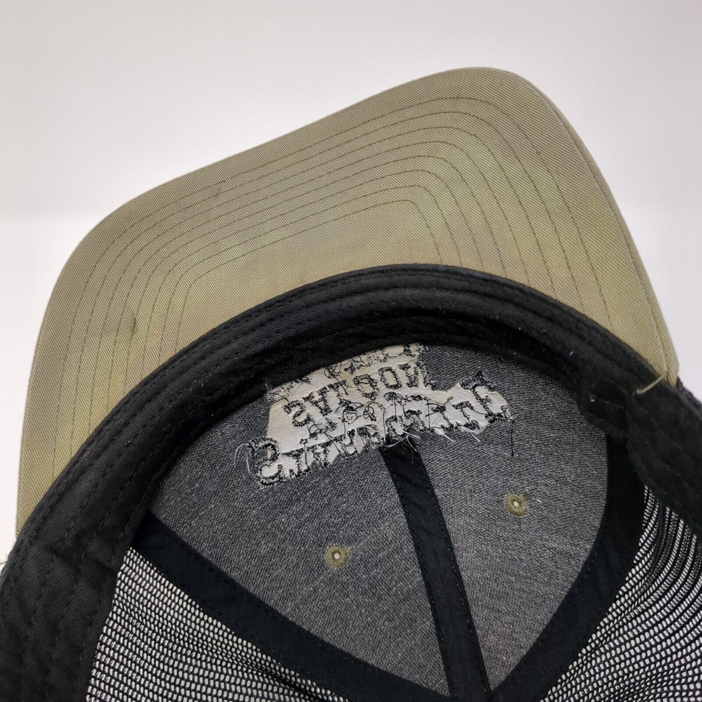 Starbottle Saloon Elv. 7,100 Ft Trucker Hat Tan One Size Mesh Back