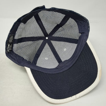 Prime Line Bank Gloucester Hat Blue One Size Baseball Cap Mesh Strapback