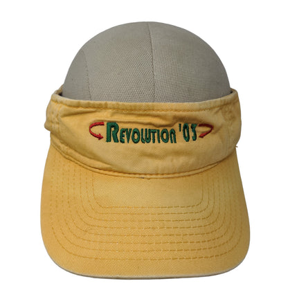 OC Men's Strapback Hat Yellow Tan OSFM Embroidered Revolution 03 Vintage 2003