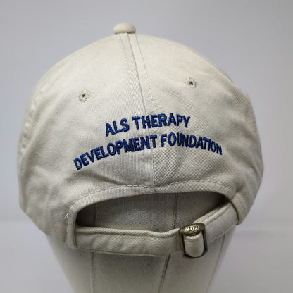 Dorfman Pacific Baseball Cap Beige One Size ALS Therapy Development Golf hat