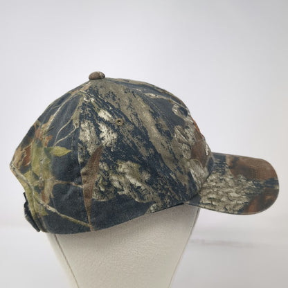 Port Authority Baseball Cap Green Camo OSFM Sporting Clays Shoot Hat Embroidered