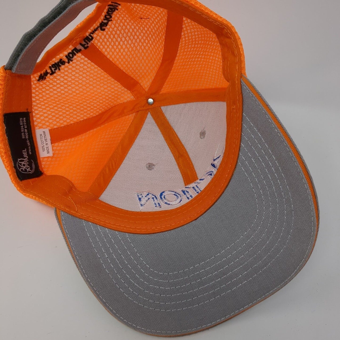 Action Motor Sports Strapback Mesh Back Hat Multi One Size 360 Apparel