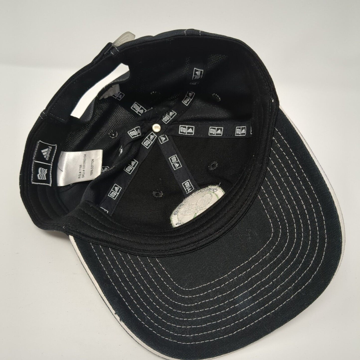 Crane Creek All Blacks Where Love Means Nothing Strapback Hat Black OS Adidas