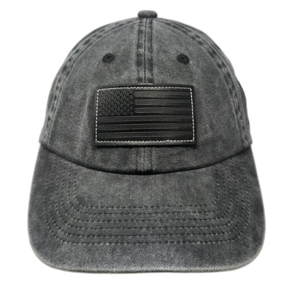 Ford Snapback Gray One Size Hat American Flag Built Ford Tough Idaho Dealership